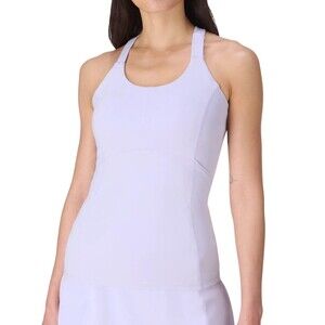 Sweaty Betty London Athlete 3 Pocket Yoga Tank Top Heather Purple NEW SZ S $68